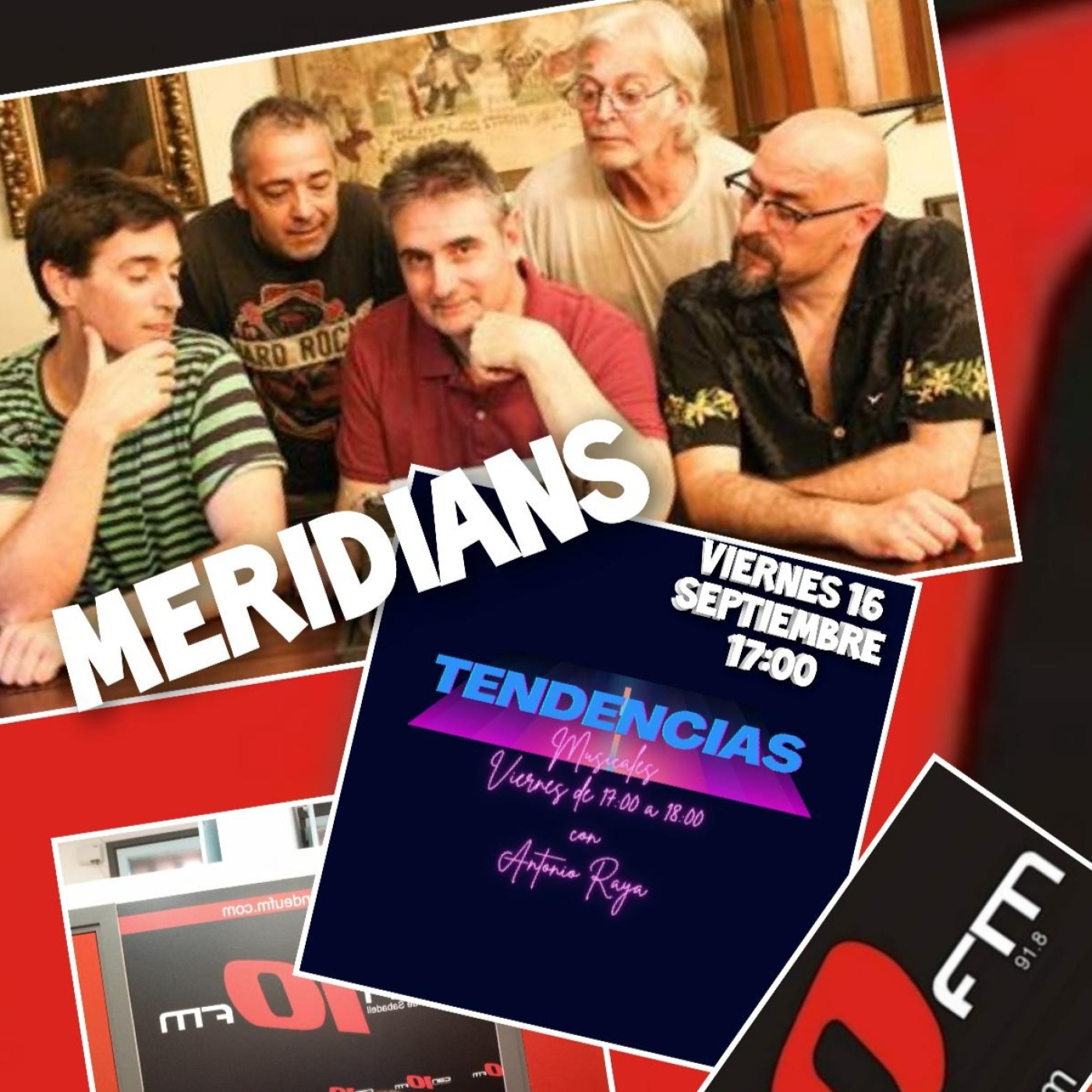Tendencias Musicales entrevista a Jordi Santamaria dels Maridians y Canciones Para Recordar 16-09-2022 candeufm.com episode artwork
