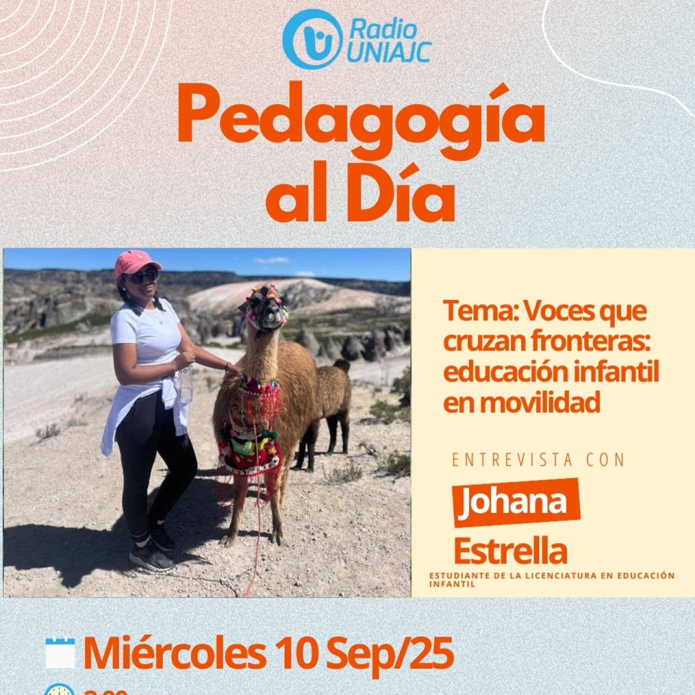 Pedagogía al Día - Voces que cruzan fronteras: educación infantil en movilidad” episode artwork