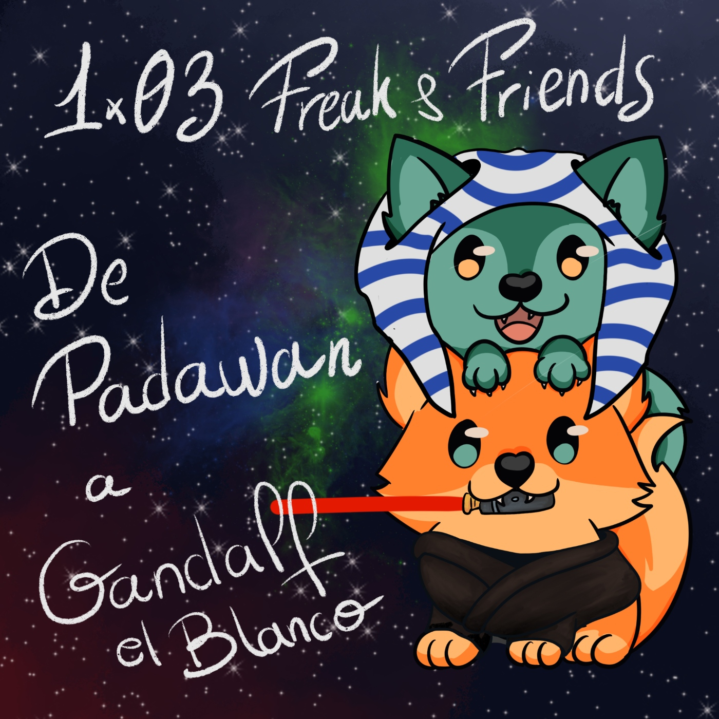 F&F 1X03 DE PADAWAN A GANDALF EL BLANCO episode artwork