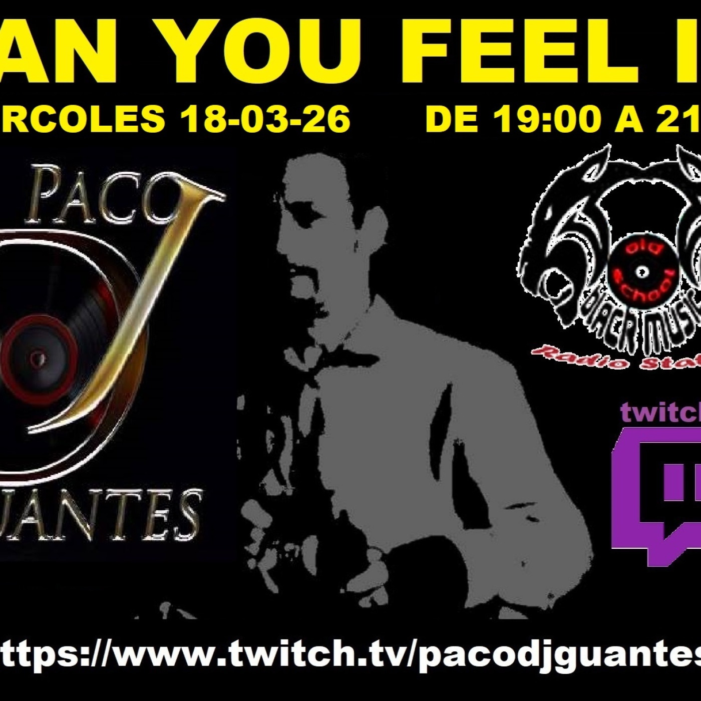 18-03-26 Old School Black Music & Paco DeJota Guantes episode artwork