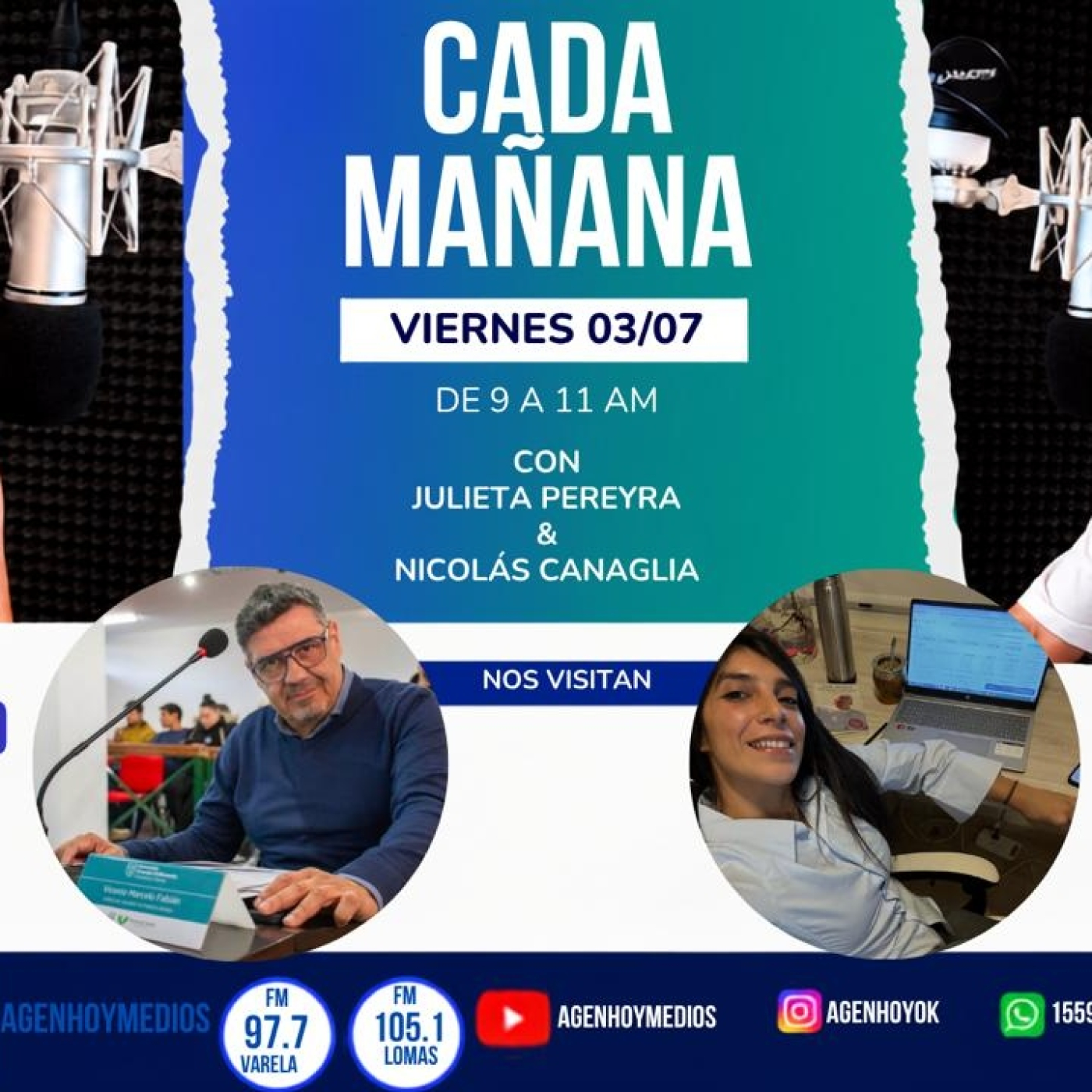 #CadaMañana Marcelo Vicente y Camila Gómez Parte 1 episode artwork