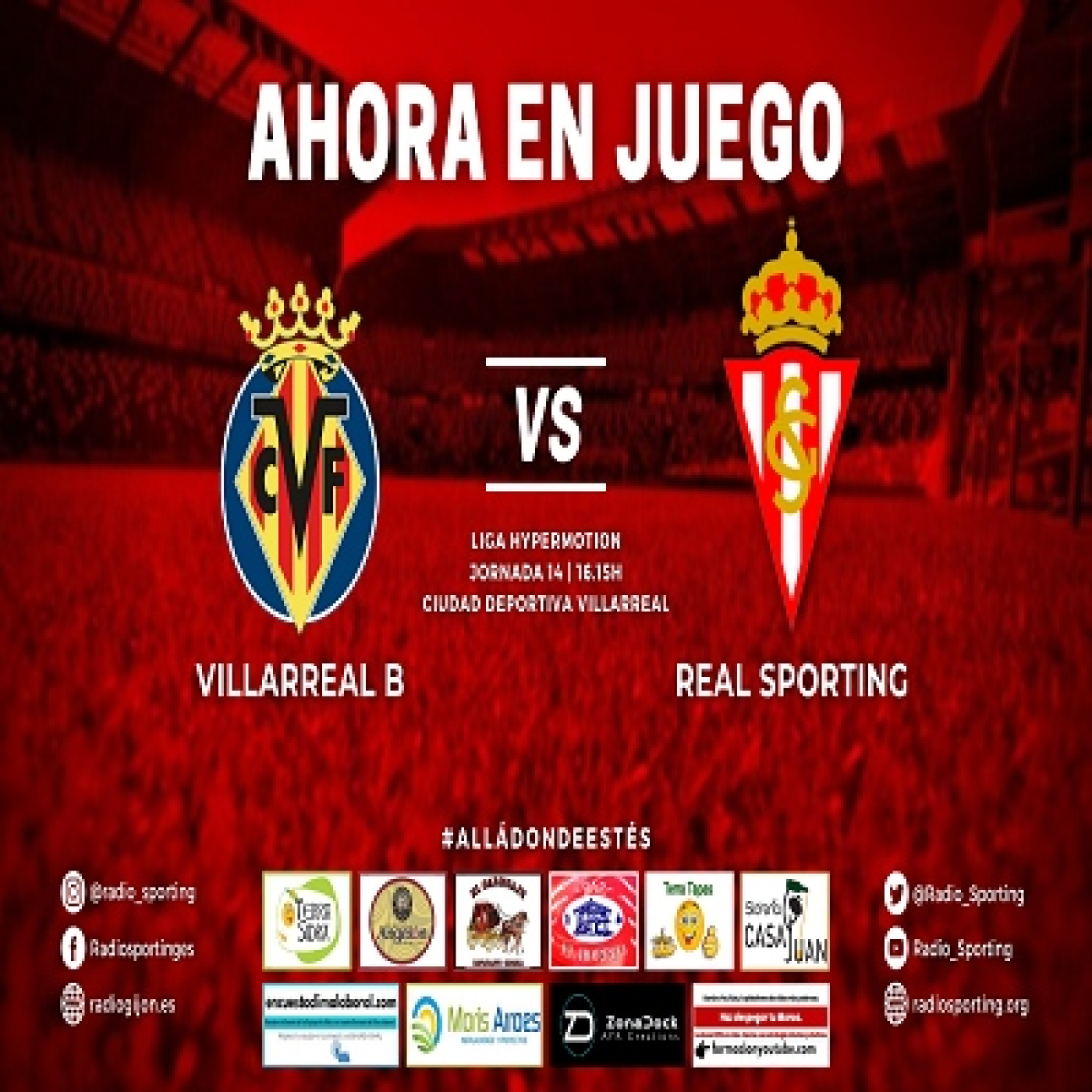 Ahora En Juego J14 #LigaHypermotion #VillarealBRealSporting episode artwork