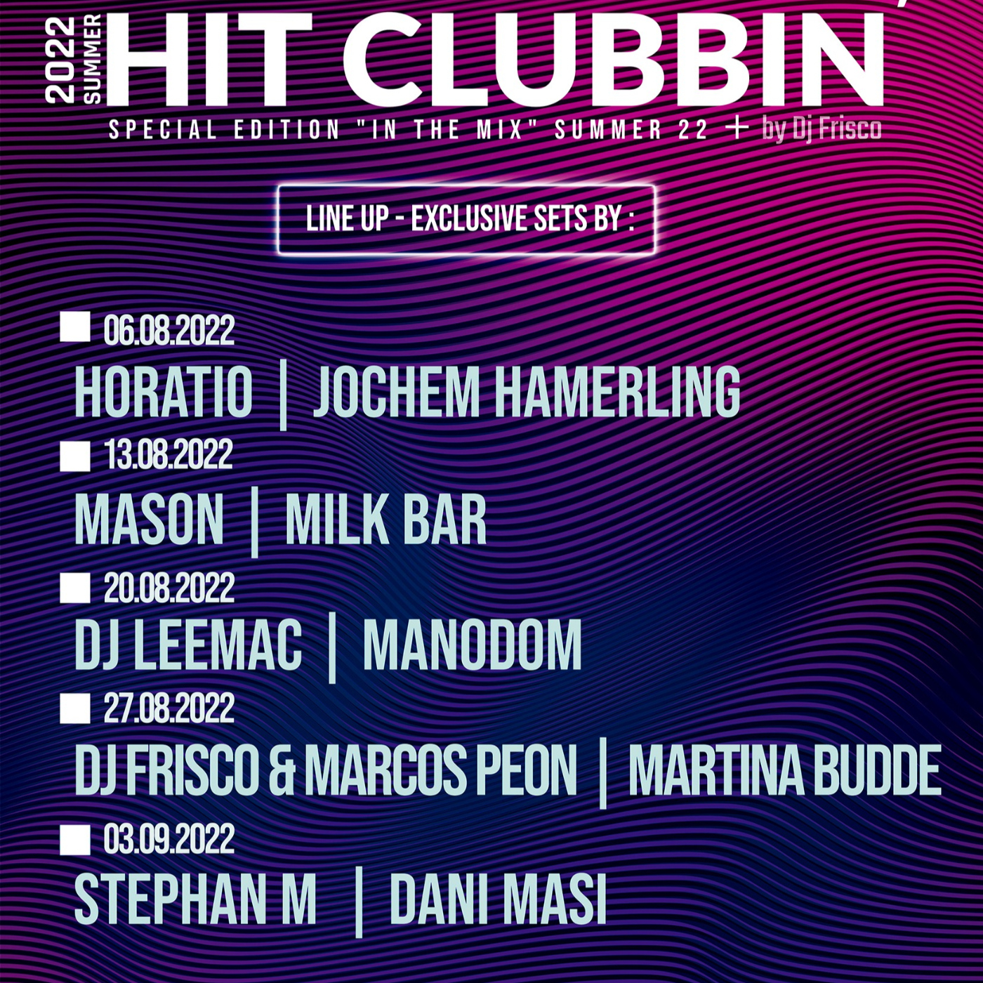 Hit Clubbin´Radio show