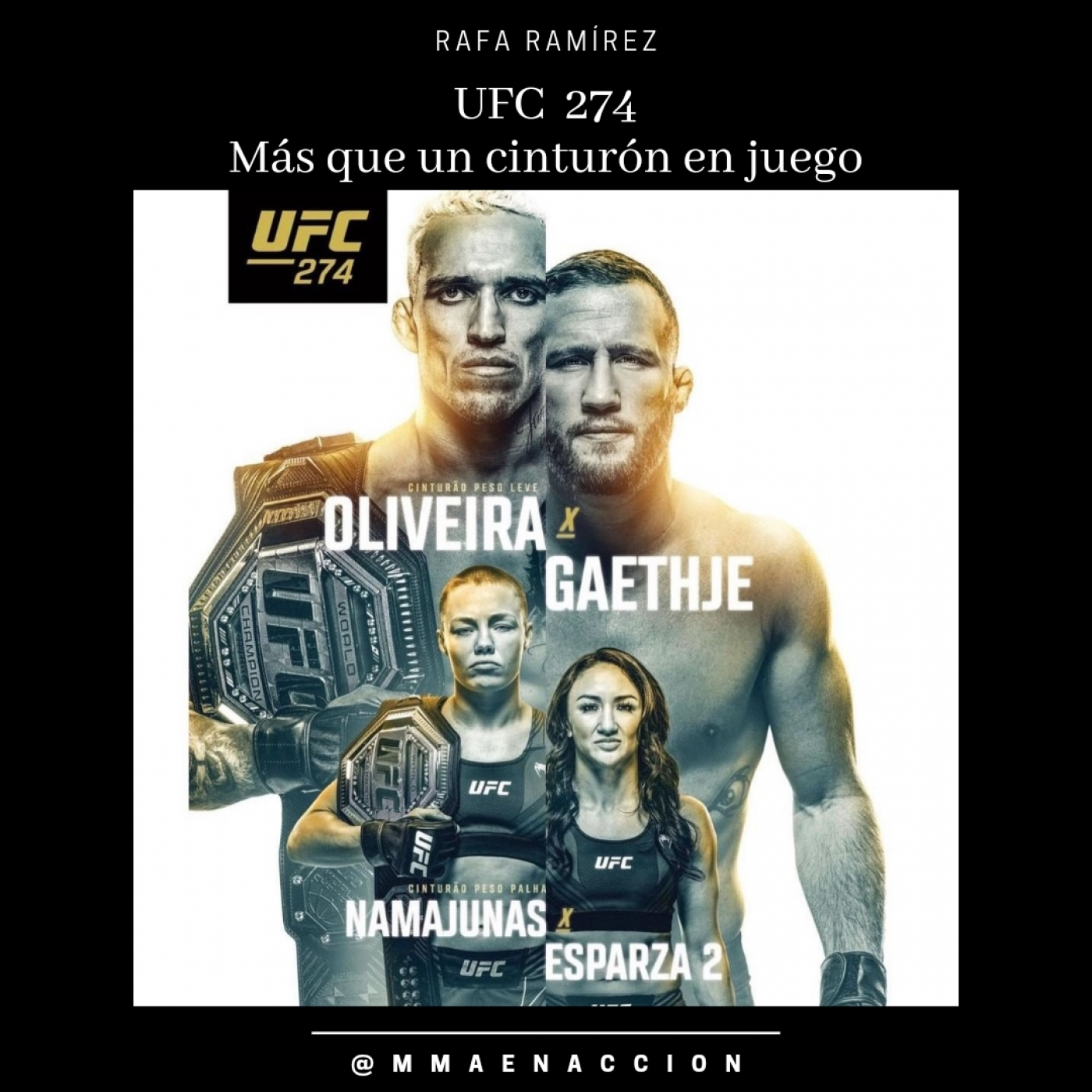 UFC 274 Más que un cinturón en juego episode artwork