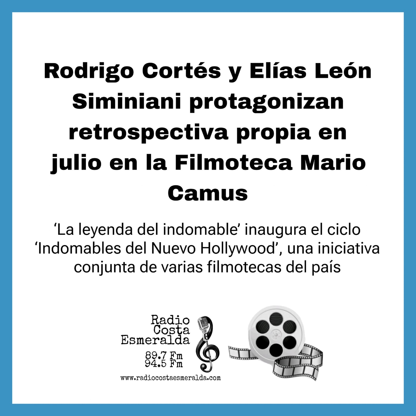 Programación de la Filmoteca de Cantabria para este mes de julio 2024 episode artwork