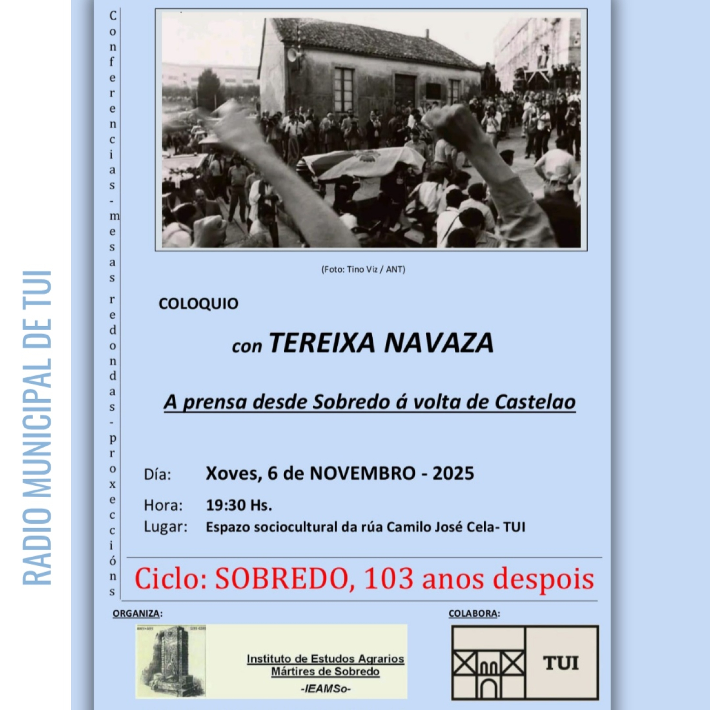 Ent. Marga do Val, do IEAMSo e Tareixa Navaza, xornalista | Programación do Mes Memoria Demócratica episode artwork