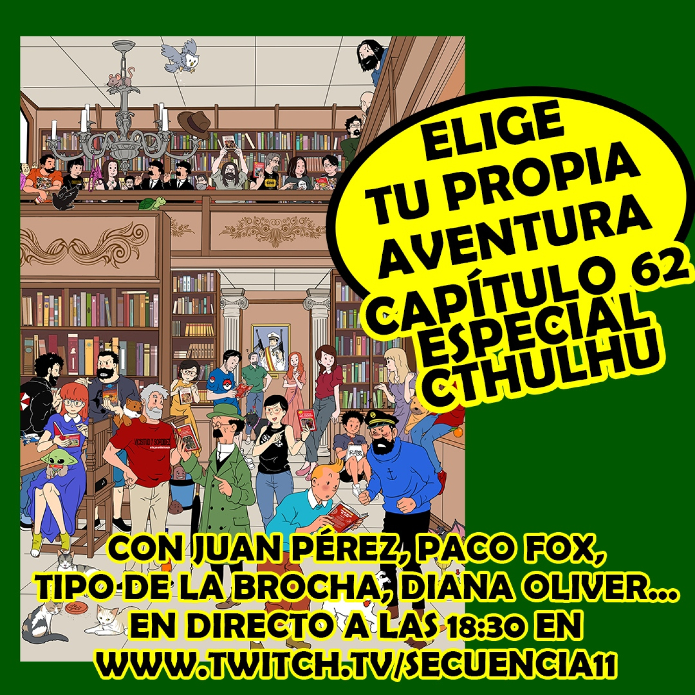 #EligeTuPropiaAventura: Capítulo 62: Choose Cthulhu - La llamada de Cthulhu episode artwork