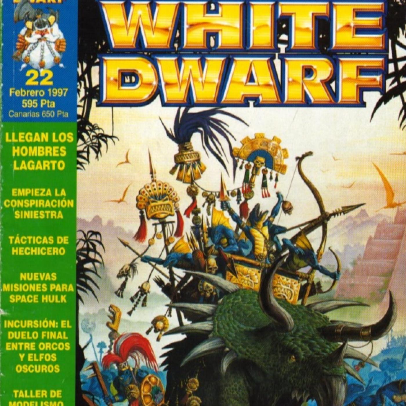 XXII - EL ENANO BLANCO 30 CON PINCELADAS DE PLATA : LOS HOMBRES LAGARTO (Febrero 1997) episode artwork