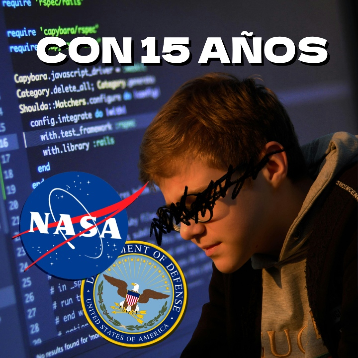 Con 15 años se coló en la NASA y el Pentágono episode artwork
