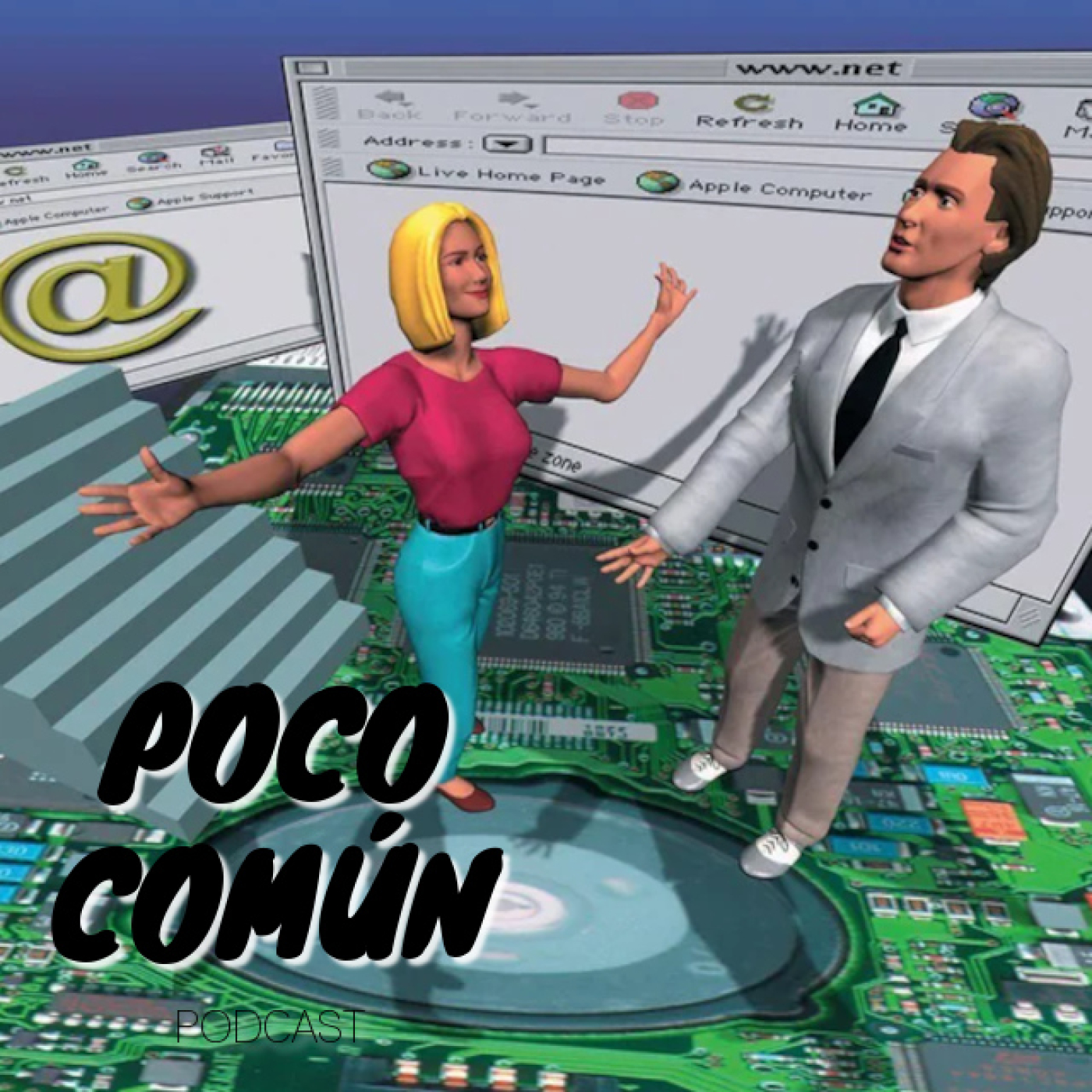 Poco Común Ep.291 "Internet de los 90s" episode artwork