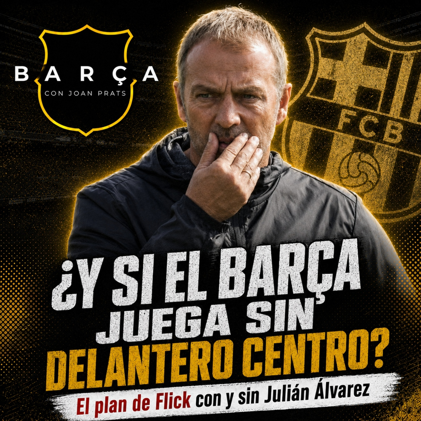 ¿Y si Flick quiere jugar sin delantero centro? ¿Julián sigue siendo prioridad? episode artwork
