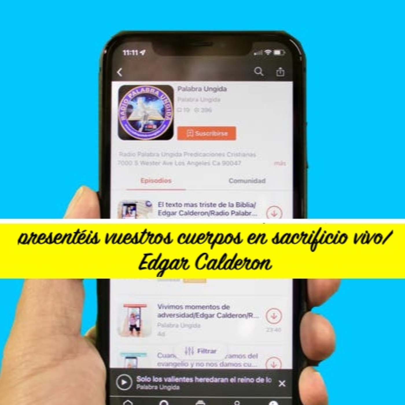 presentéis vuestros cuerpos en sacrificio vivo/Edgar Calderon episode artwork