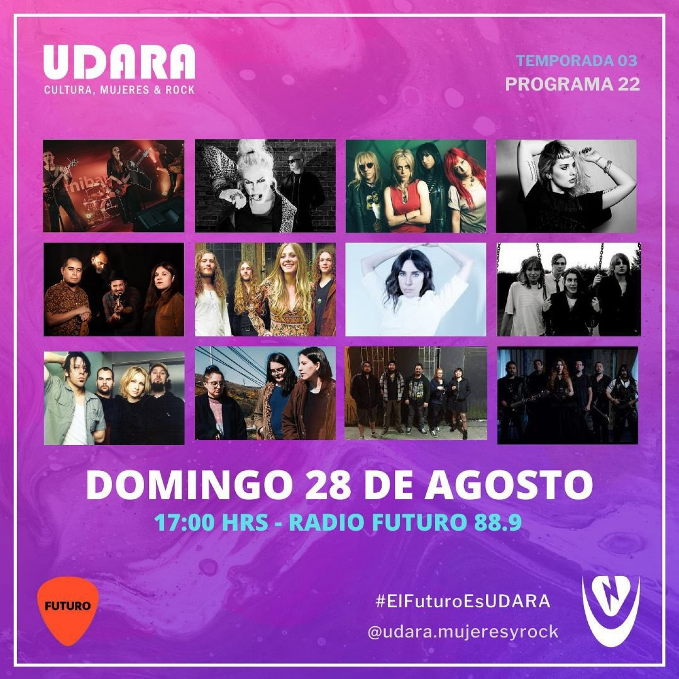 Udara Mujeres y Rock