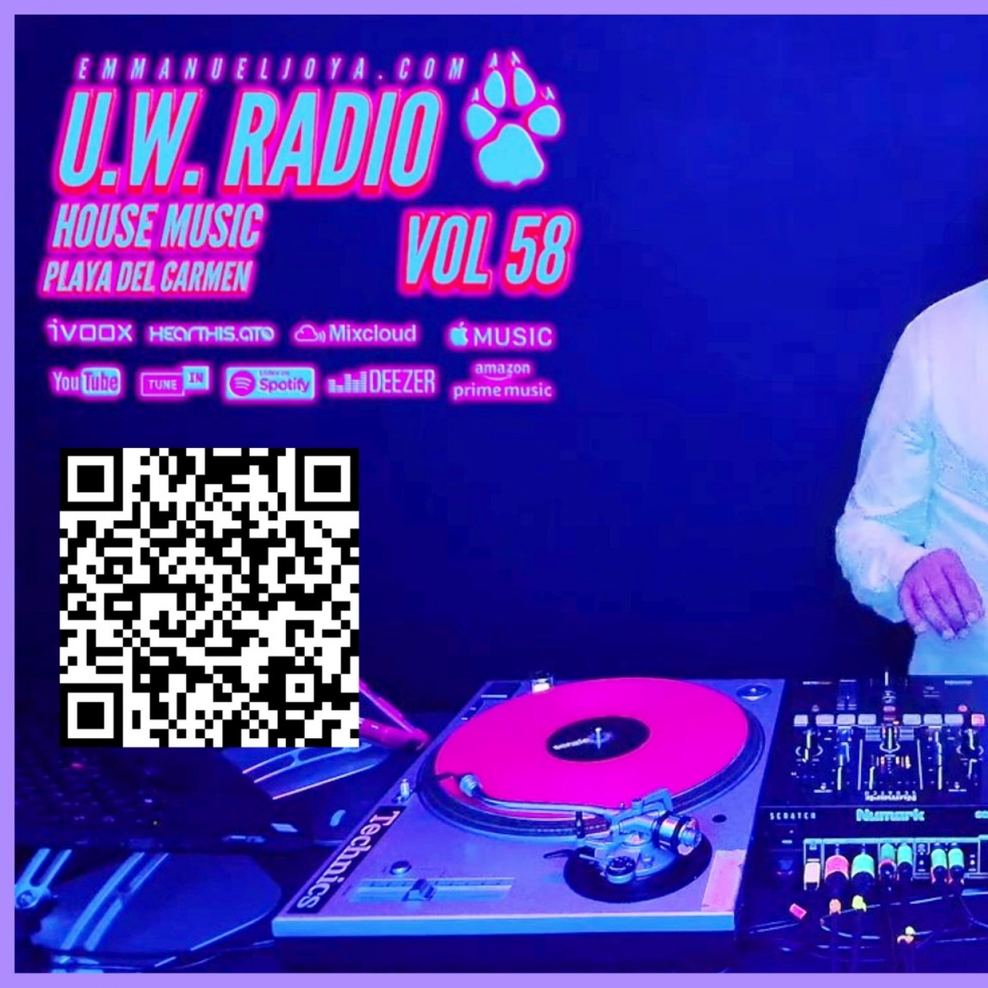 U.W.RADIO HOUSE MUSIC IN PLAYA DEL CARMEN VOL 58 episode artwork