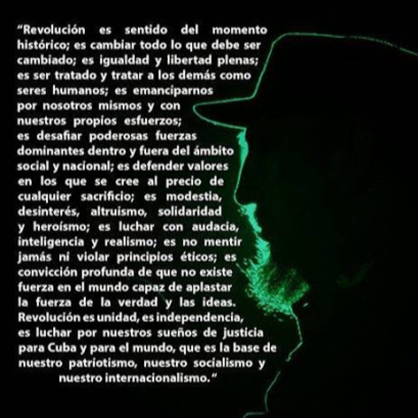 Fidel y la valía de un concepto