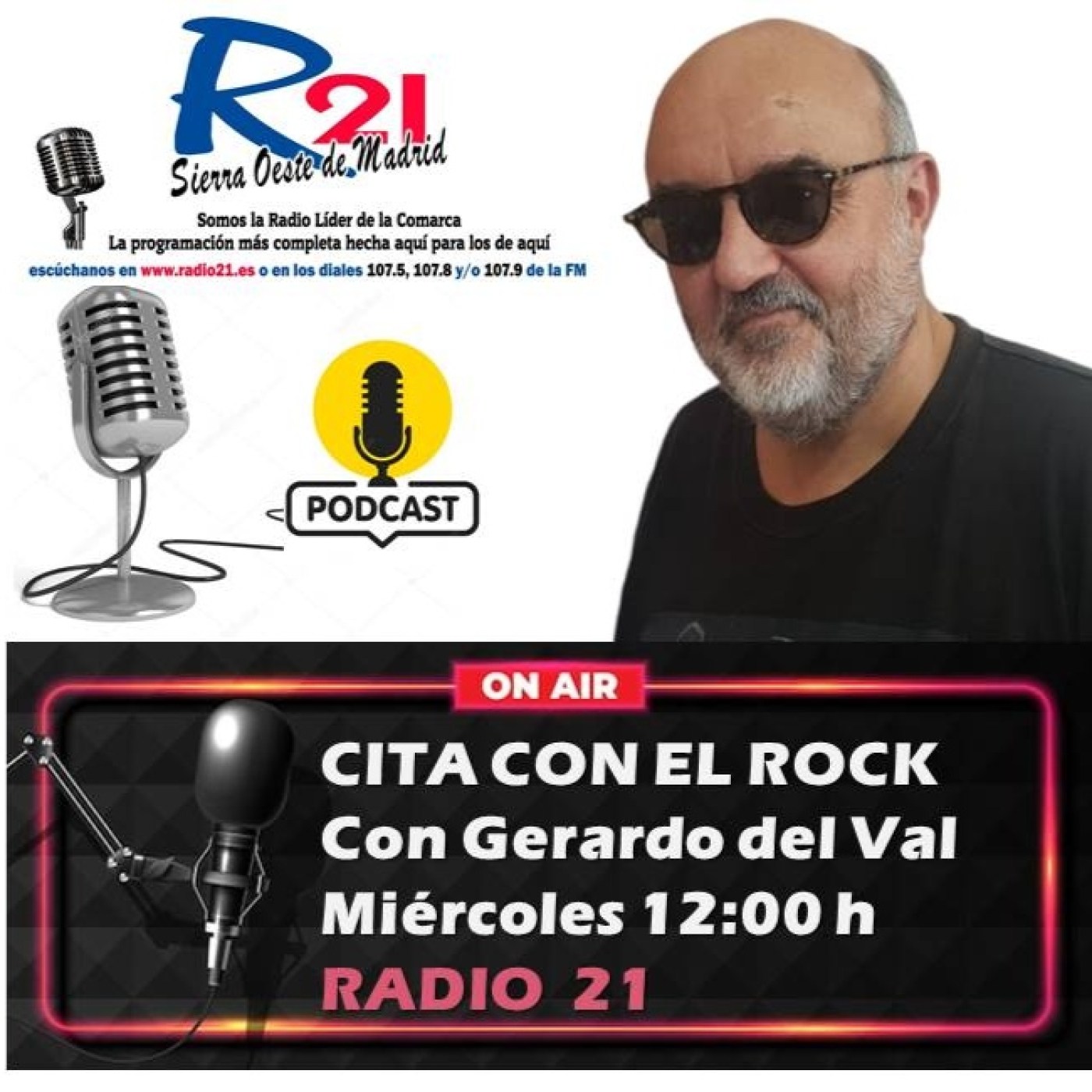 "Cita con el Rock" con Gerardo del Val. 21 DE MAYO 2024 episode artwork