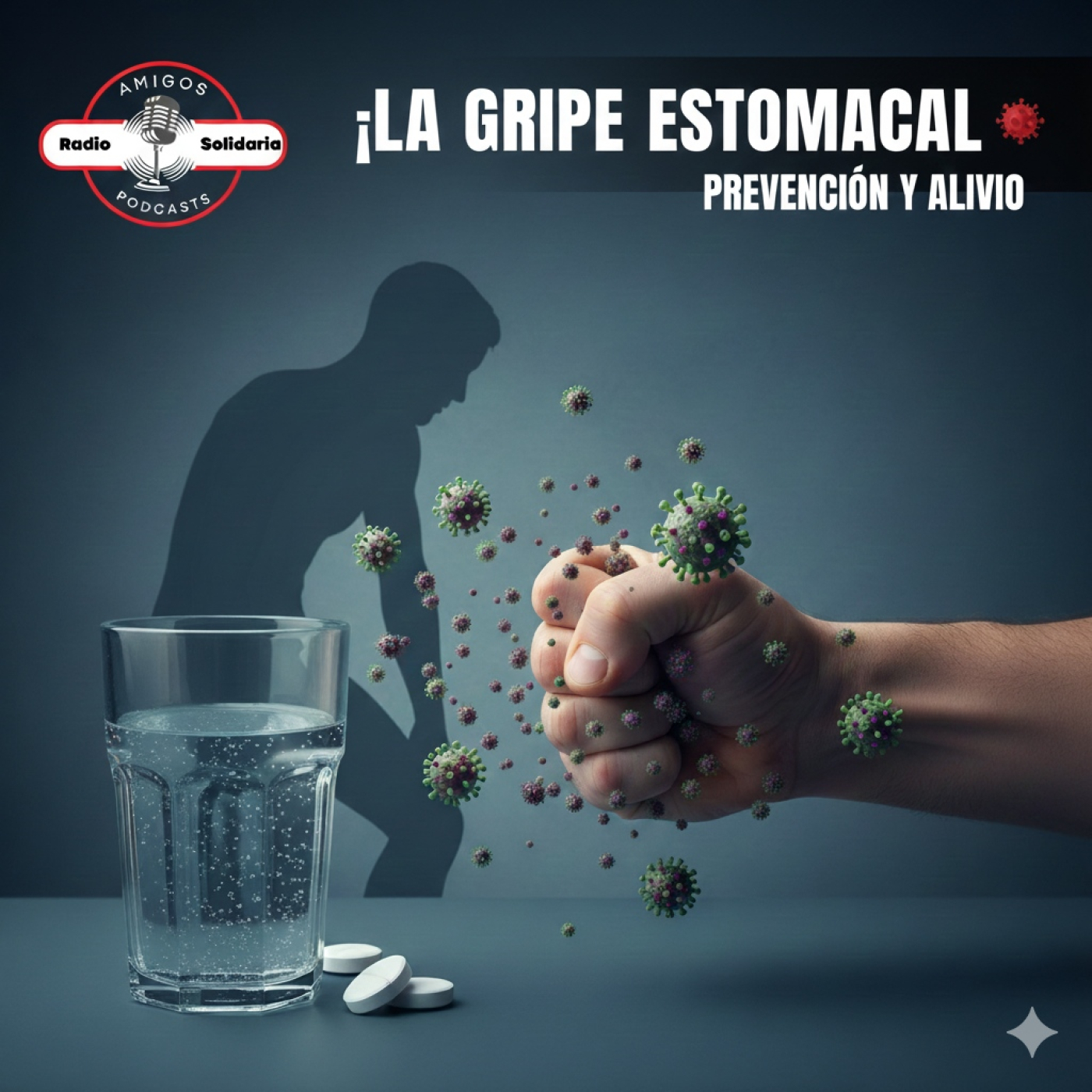 Cómo CALMAR VÓMITOS y NÁUSEAS por Gastroenteritis - Consejos Saludables (05-12-2022) episode artwork