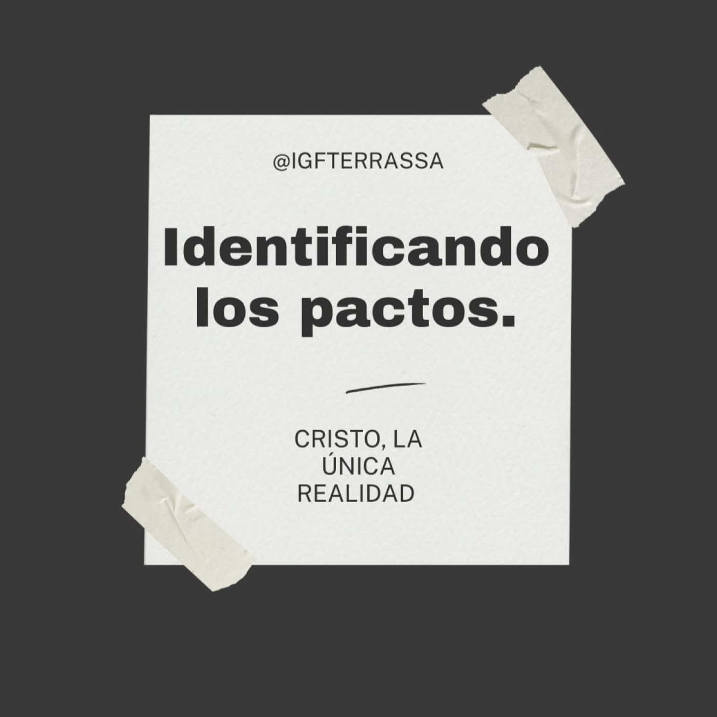 Identificando los Pactos (Cristo La Única Realidad 8) - Pastor Kenneth Solá episode artwork