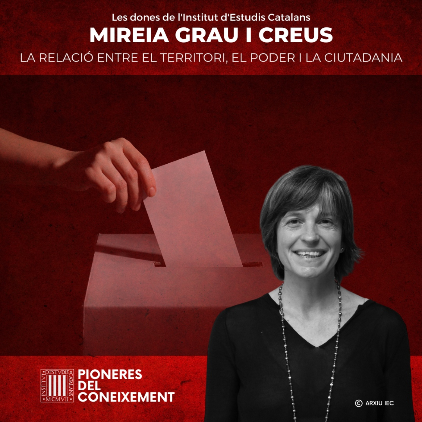 Mireia Grau i Creus: La relació entre el territori, el poder i la ciutadania