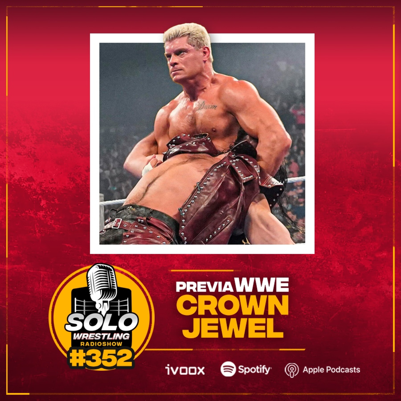 SWRS 352: Previa WWE Crown Jewel 2025 episode artwork