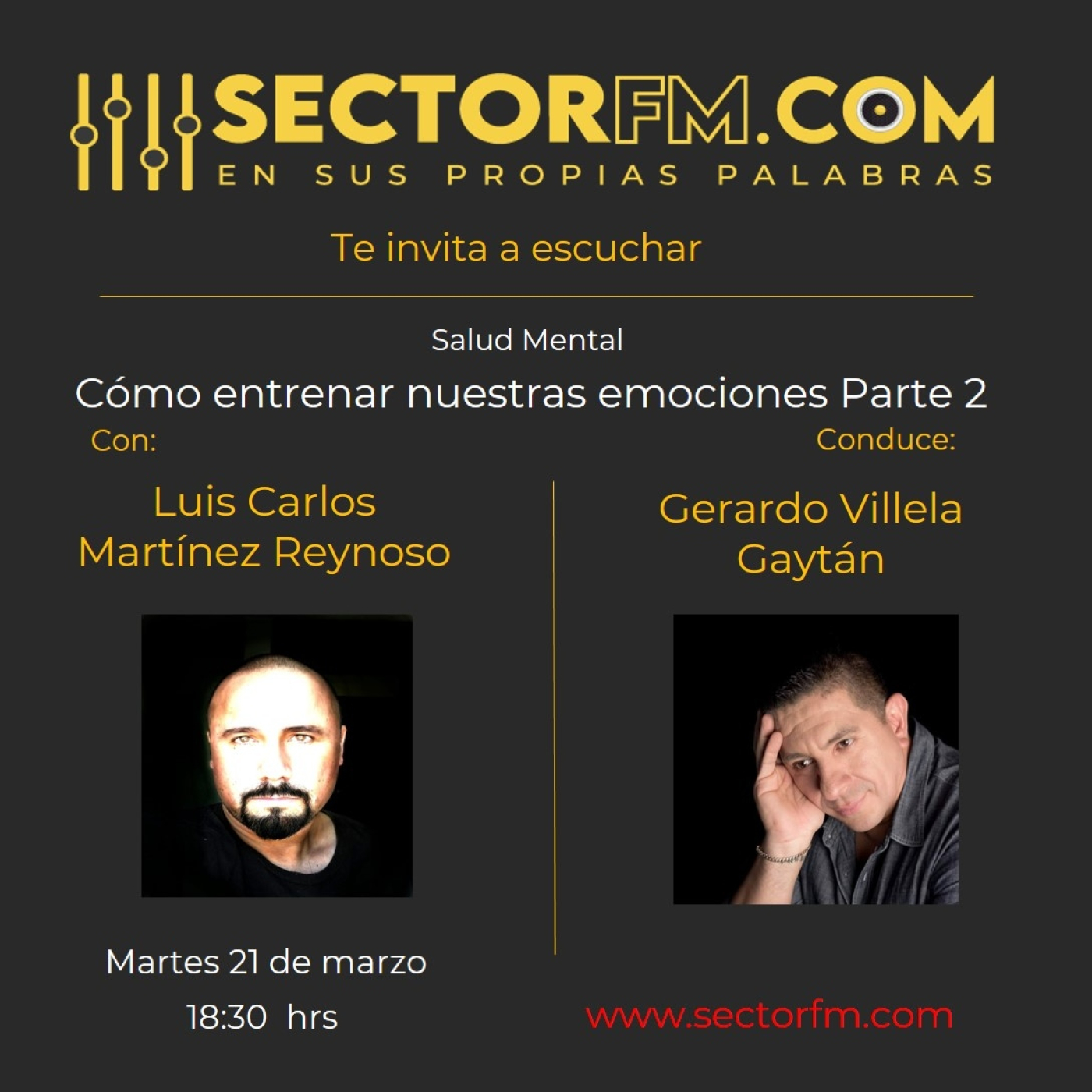 Cómo entrenar nuestras emociones parte 2 con Luis Carlos Martínez 21-03-23 episode artwork