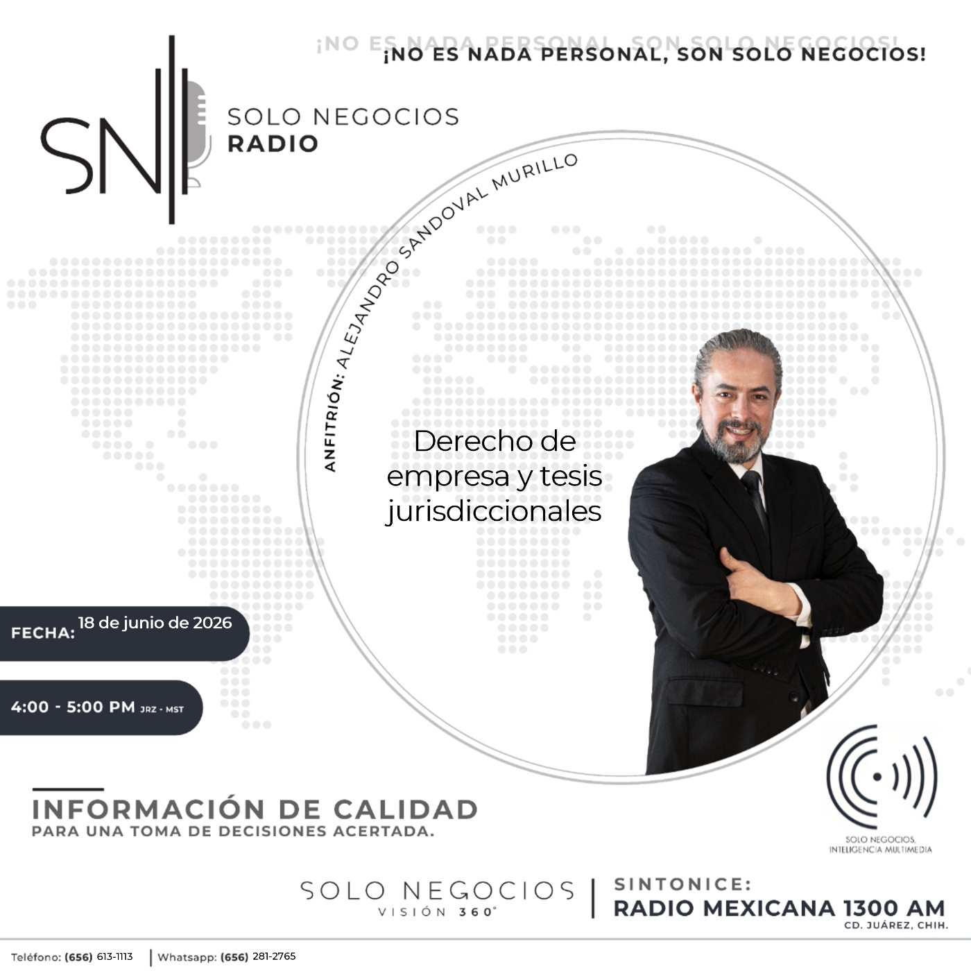[SNR-18/06/2026] Derecho de empresa y tesis jurisdiccionales