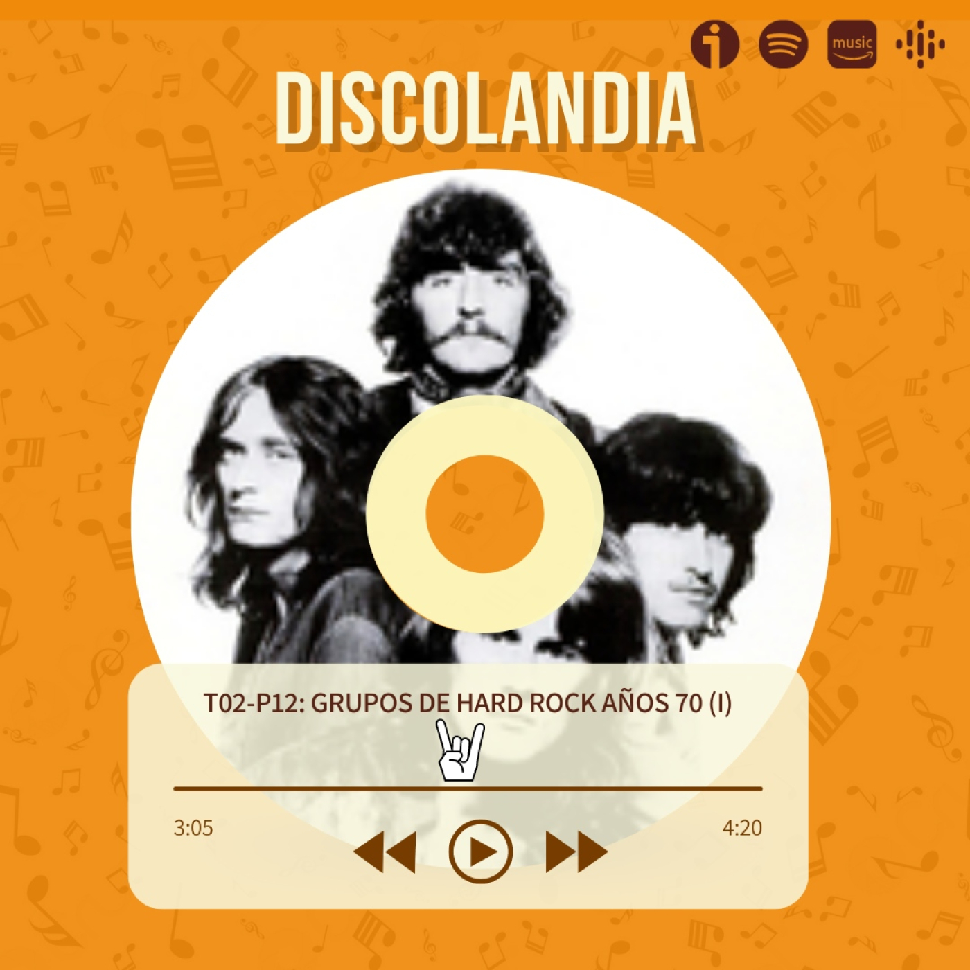 Discolandia: Grupos De Hard Rock Años 70 (I) - T02-P12 episode artwork
