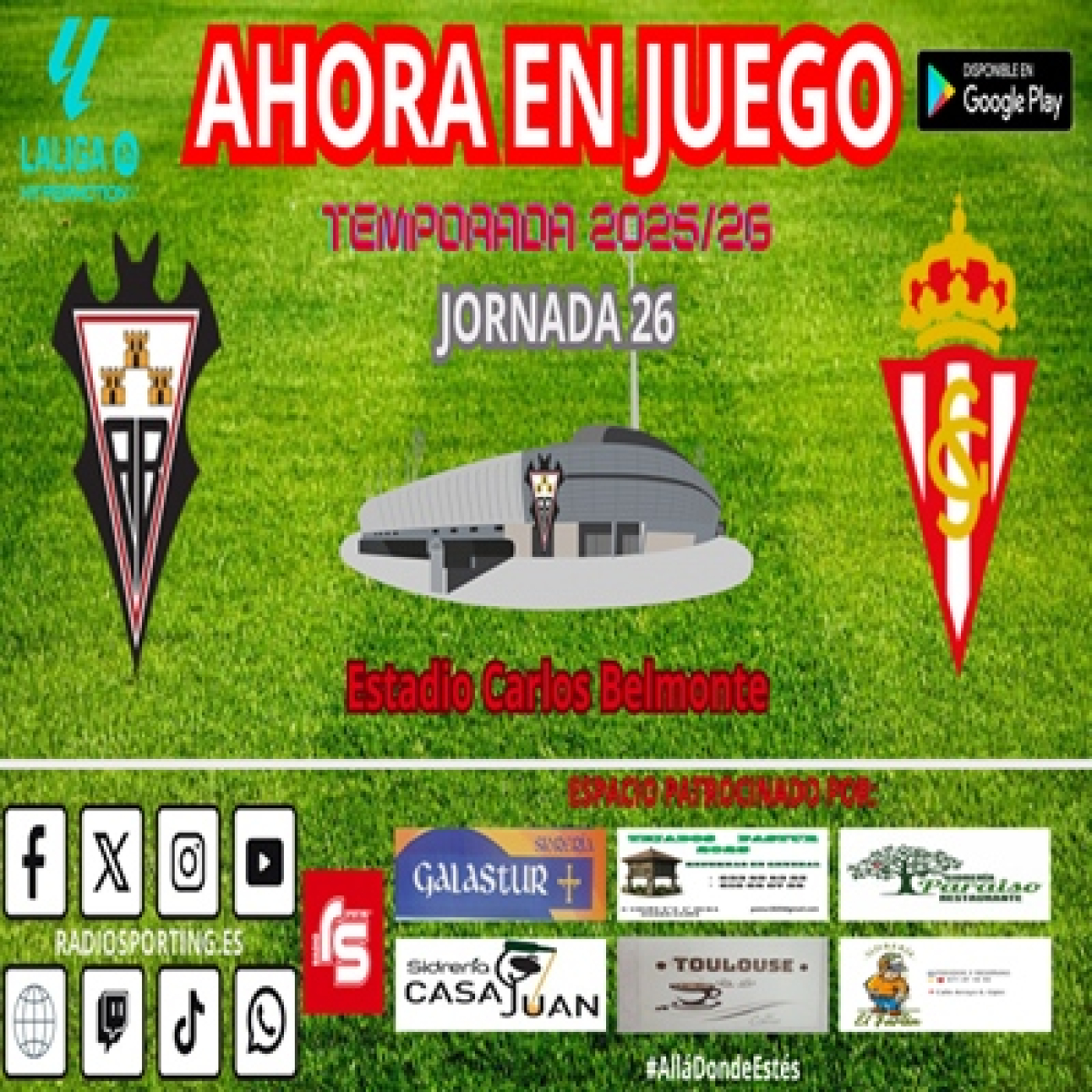 AHORA EN JUEGO Jornada 26 #laligahypermotion #AlbaceteBPRealSporting episode artwork