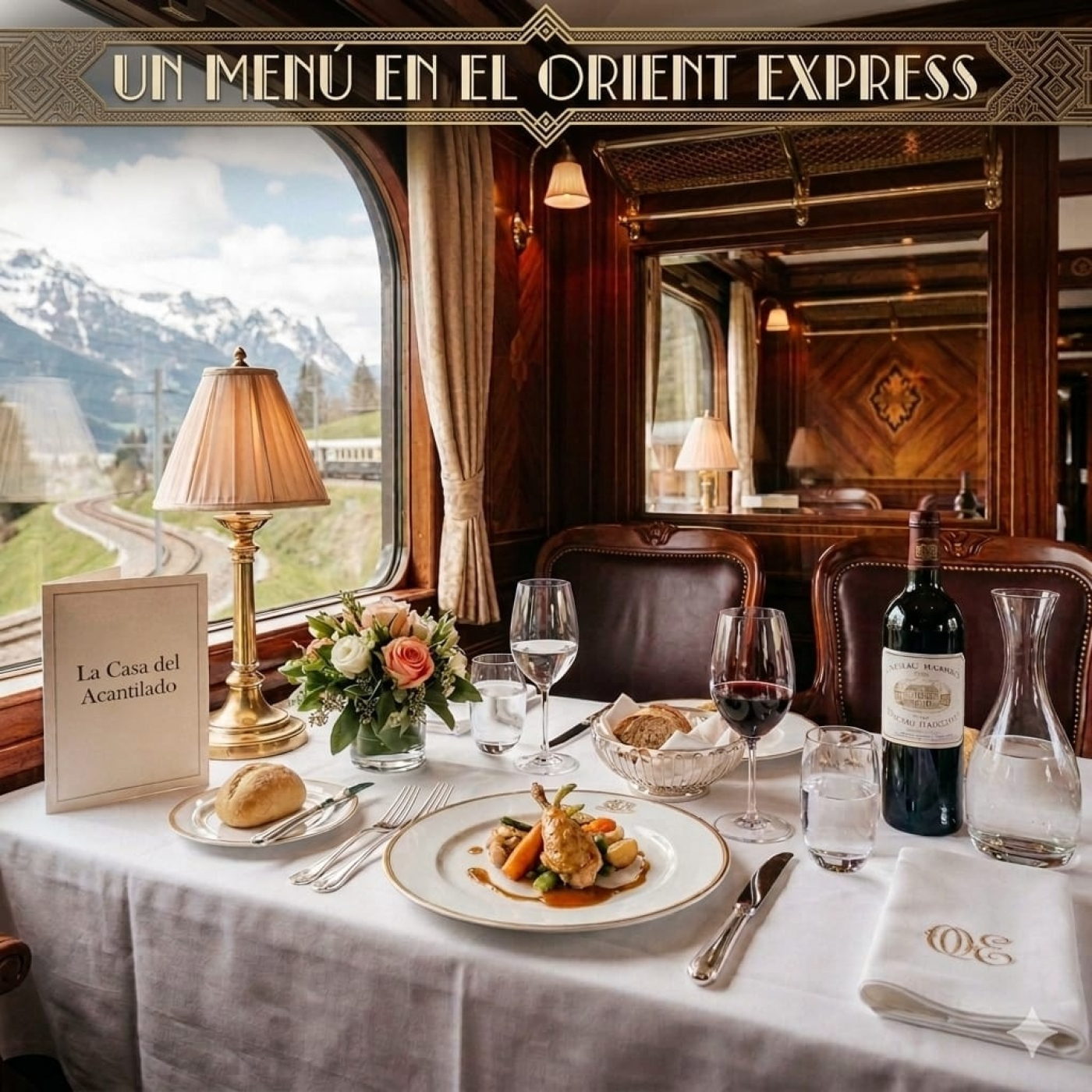 EL ARCHIVO DE LOS HABITANTES- Un viaje gastronimico en el Orient Express - Episodio exclusivo para mecenas episode artwork