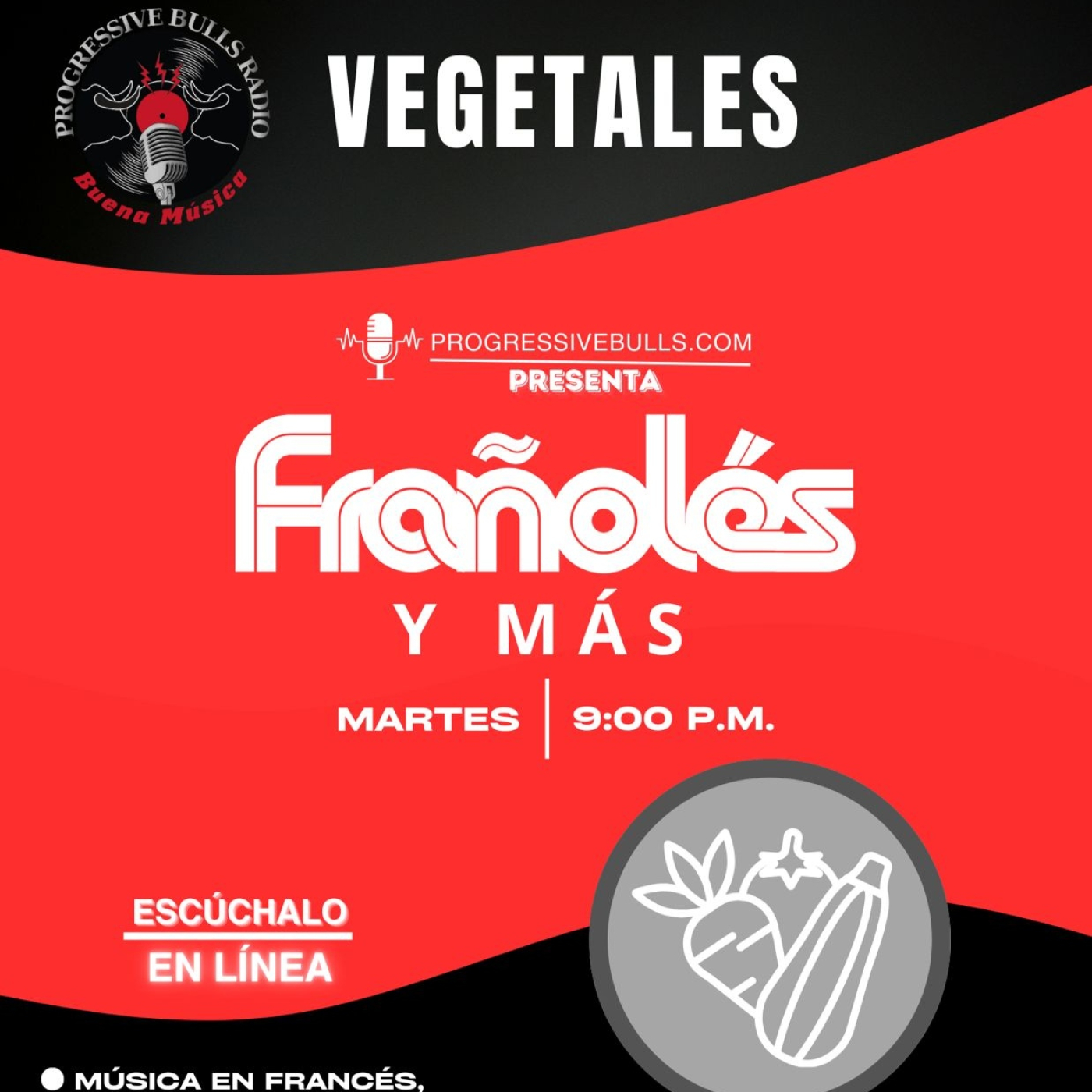 Progressive Bulls (Radio Online): Frañolés yMás...... Vegetales 24/02/26 episode artwork