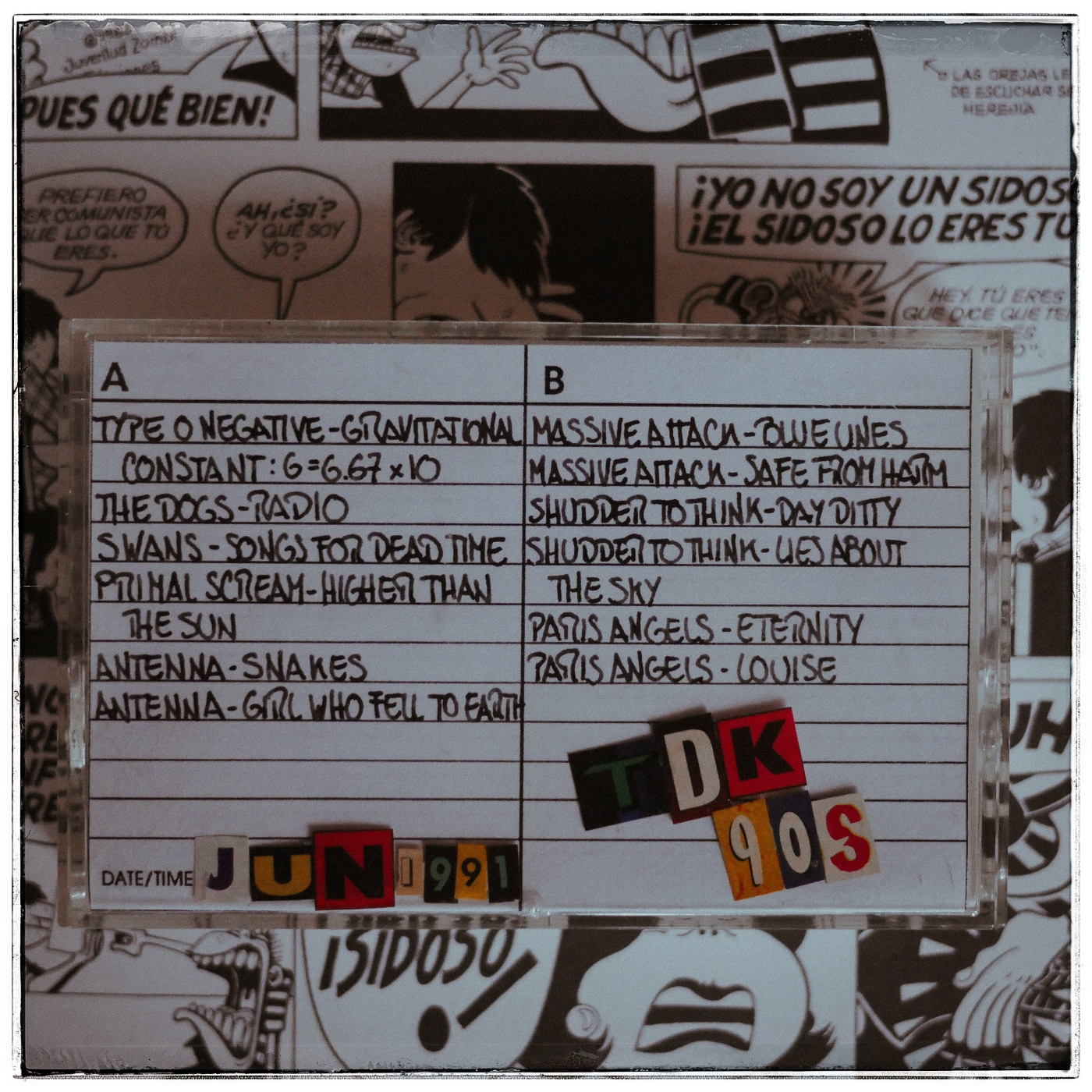 TDK 90s #64 - Junio 1991 (Type-O-Negative - Massive Attack - Shudder To Think) episode artwork