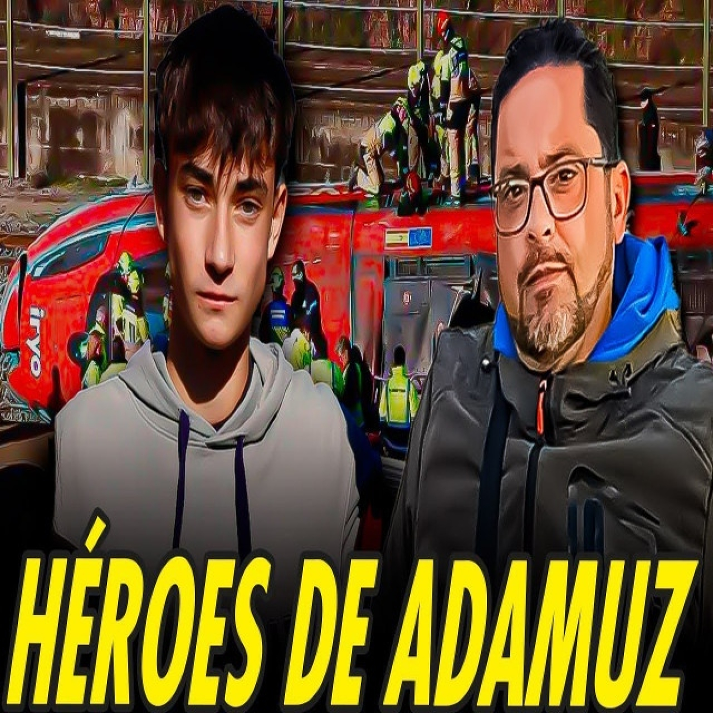 LOS HÉROES DEL ACCIDENTE FERROVIARIO DE ADAMUZ