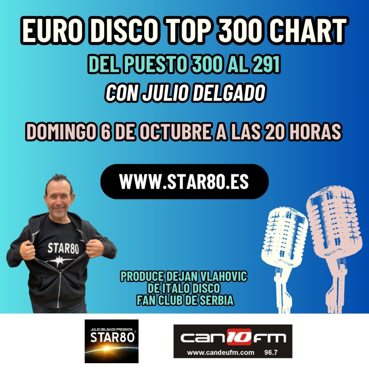 Eurodisco Top 300 Chart (300 al 291)
