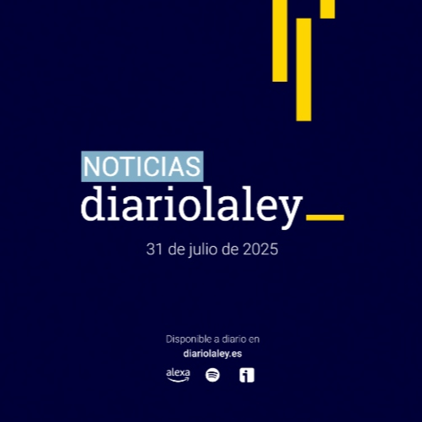 #NoticiasLALEY Jueves 31 de julio episode artwork