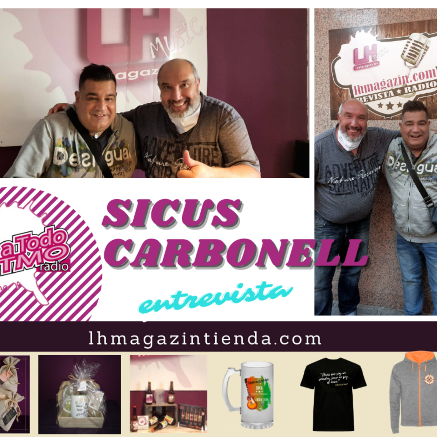 LH a Todo Ritmo - Sicus Carbonell de Sabor de Gracia nos devela su espectáculo “Sabor a rumba” episode artwork
