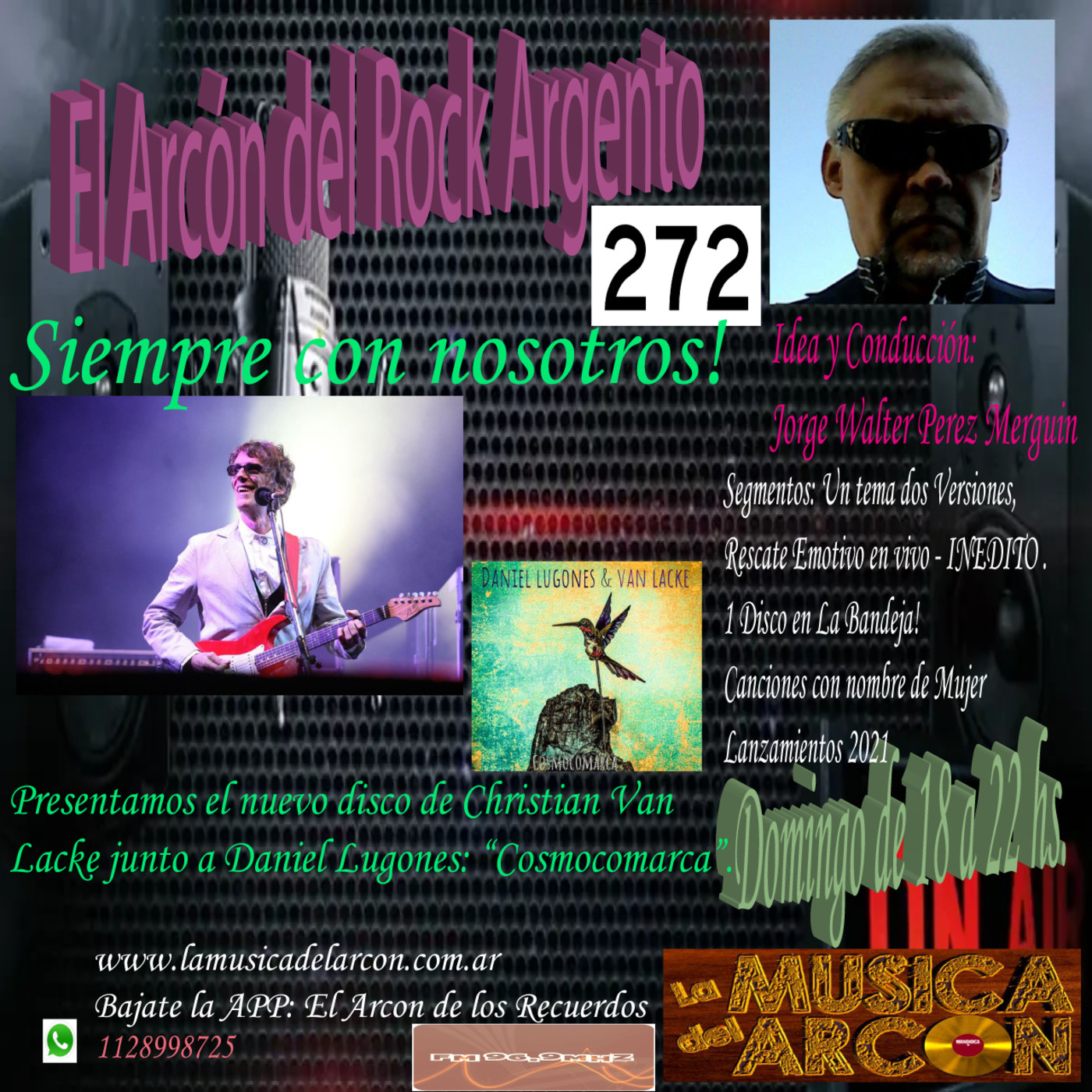 El Arcon del Rock Argento - Emision n° 272 - Cumple Spinetta - 23-01-2022 episode artwork