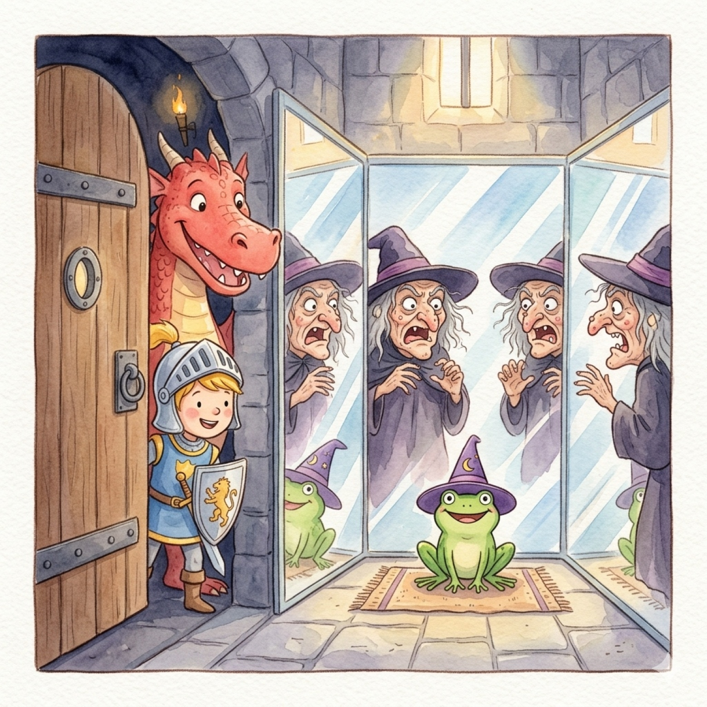 La Bruja Mala, el Príncipe Bueno y la Cárcel de Espejos episode artwork