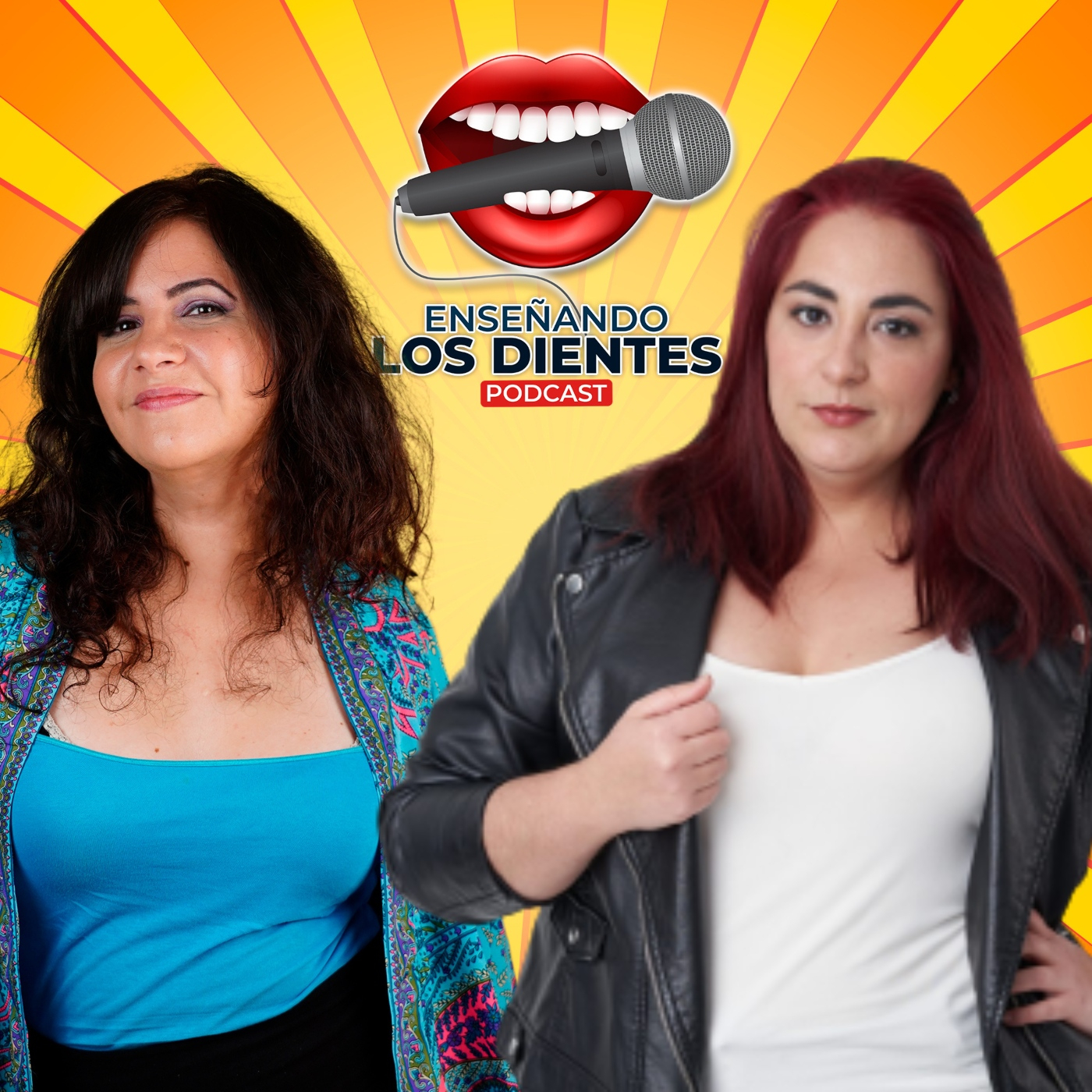 Enseñando los dientes