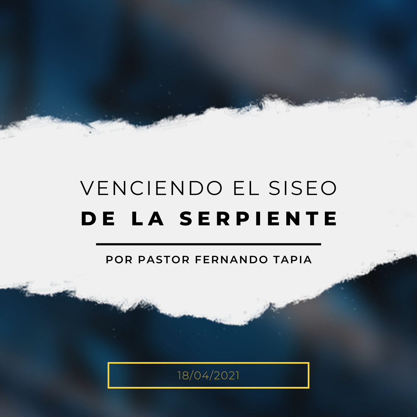 Prédica 18/04/2021: Venciendo el siseo de la serpiente episode artwork