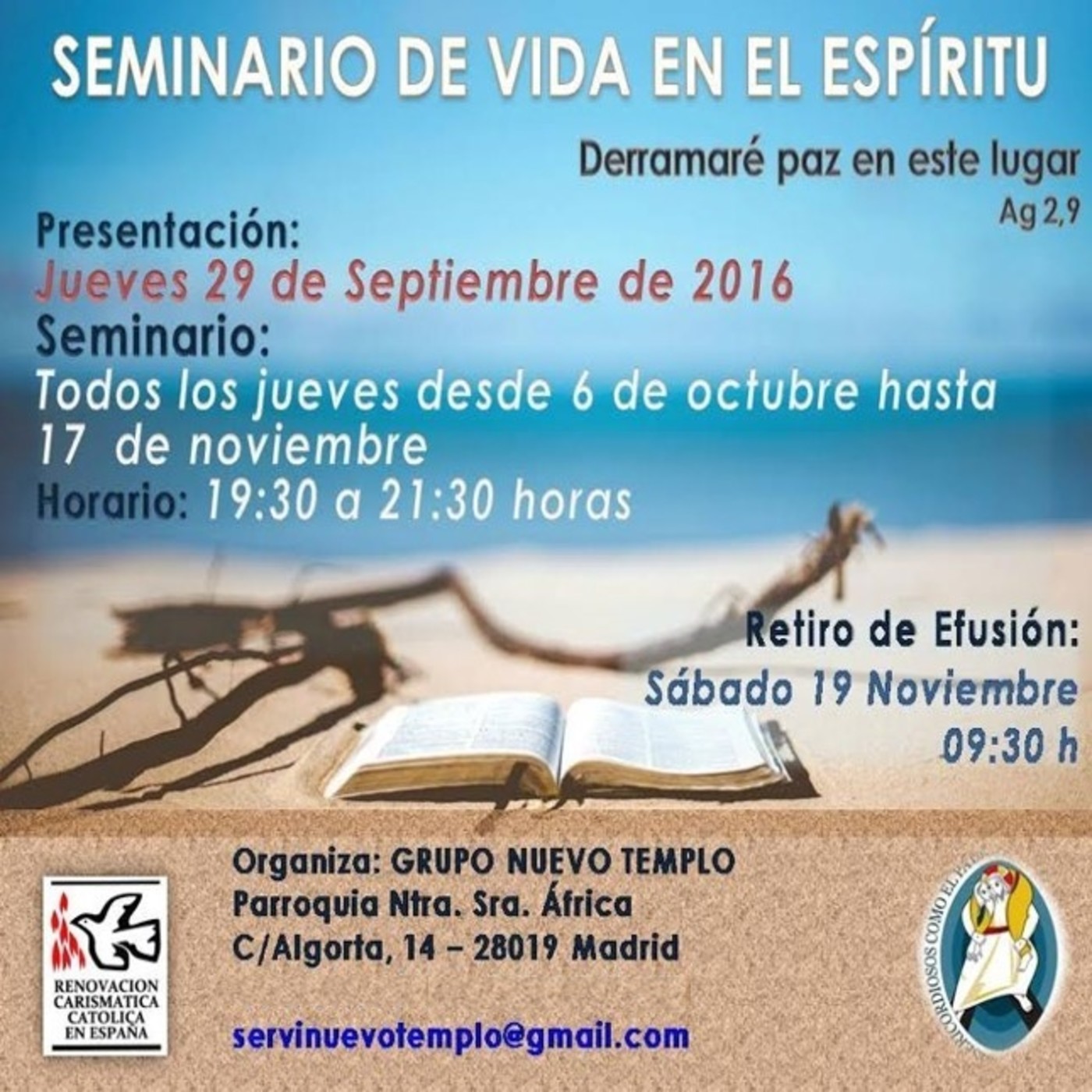 Seminario de Vida en el Espíritu 2016 (SVE)