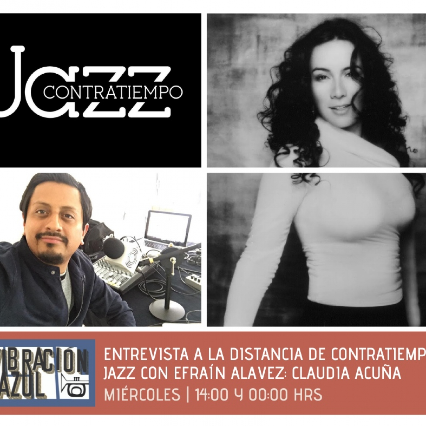 Entrevistas a la Distancia de Contratiempo Jazz - Claudia Acuña - Segunda Parte episode artwork