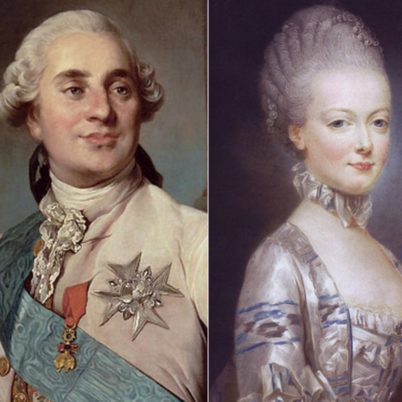 Luis XVI y María Antonieta