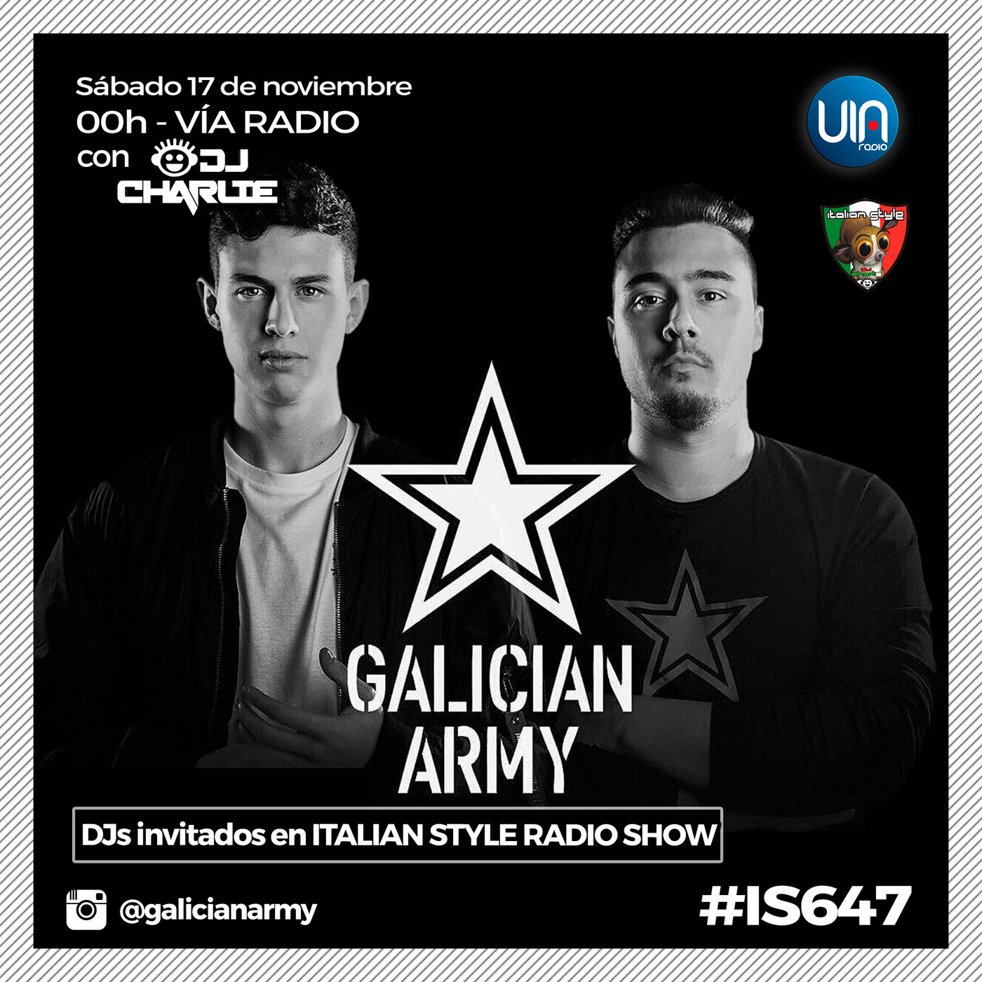Italian style radio show 647 17-11-2018 episode artwork