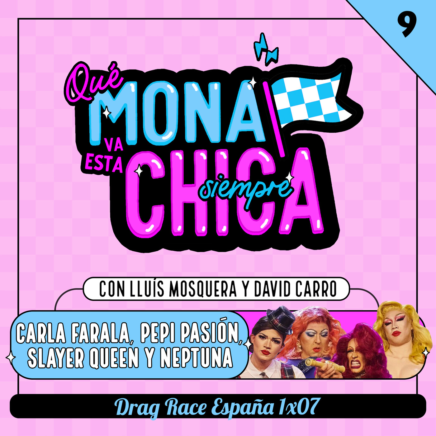 Qué mona va esta chica siempre