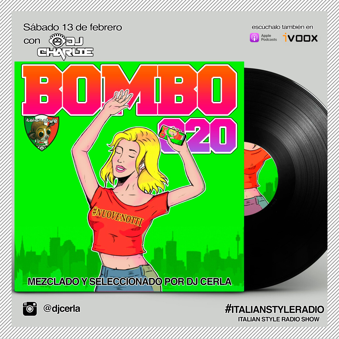 ITALIAN STYLE radio show 764 13-02-2021 episode artwork