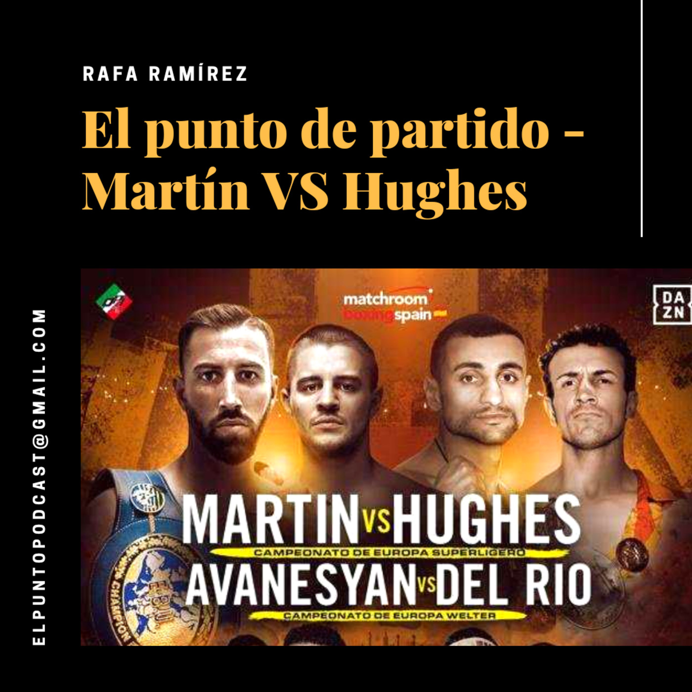 Boxeo Sandor Martin vs Joe Hughes episode artwork
