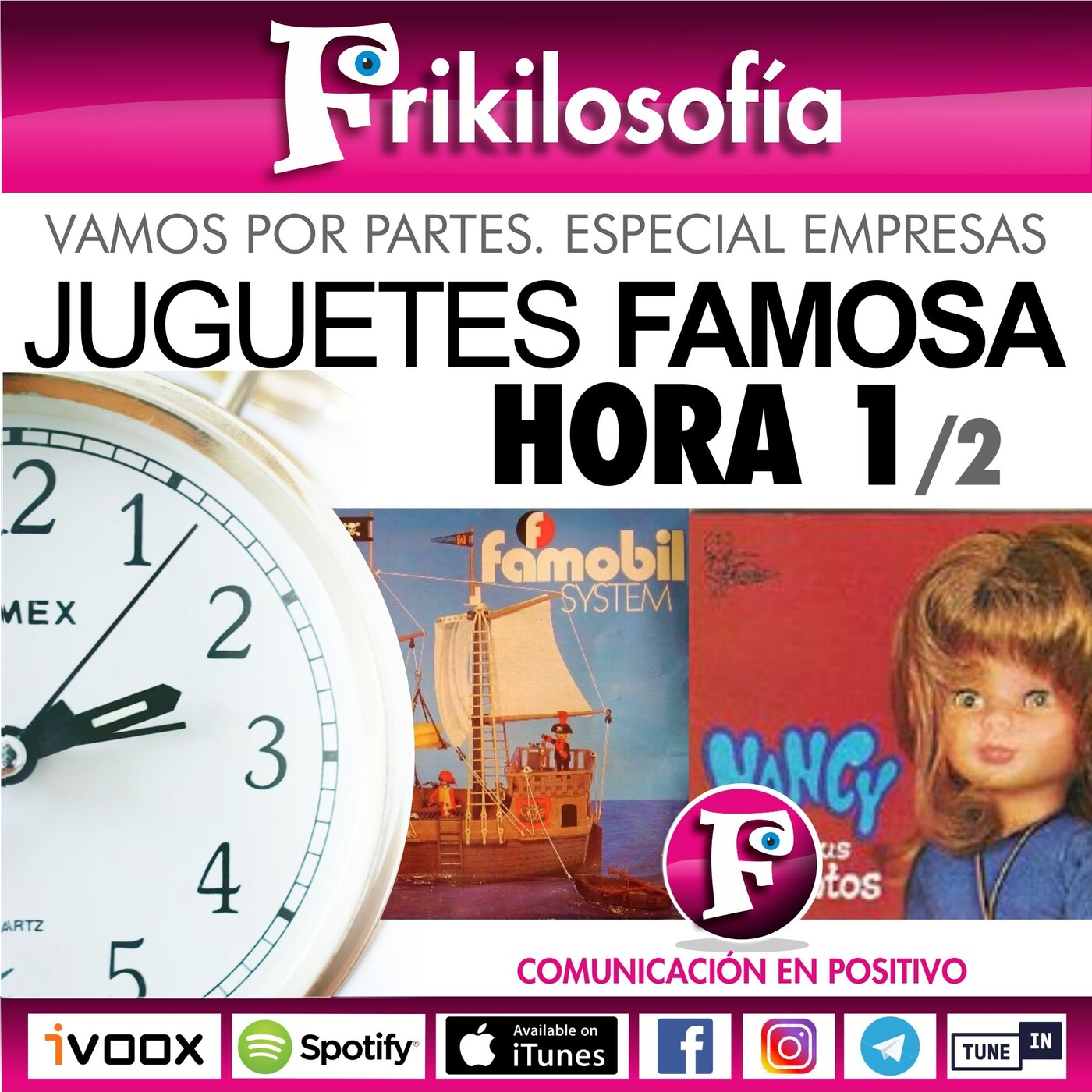 PRIMERA HORA. 1/2. JUGUETES FAMOSA (Muñecas Nancy, Click de Famobil, etc.).