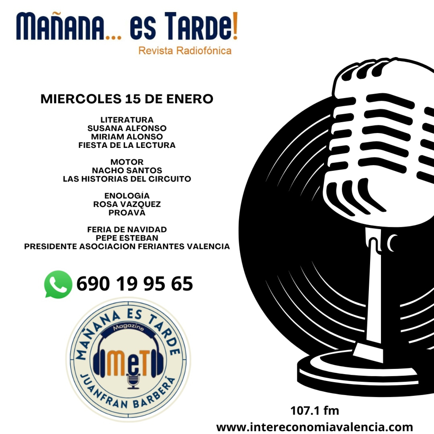 MAÑANA ES TARDE!!! MET