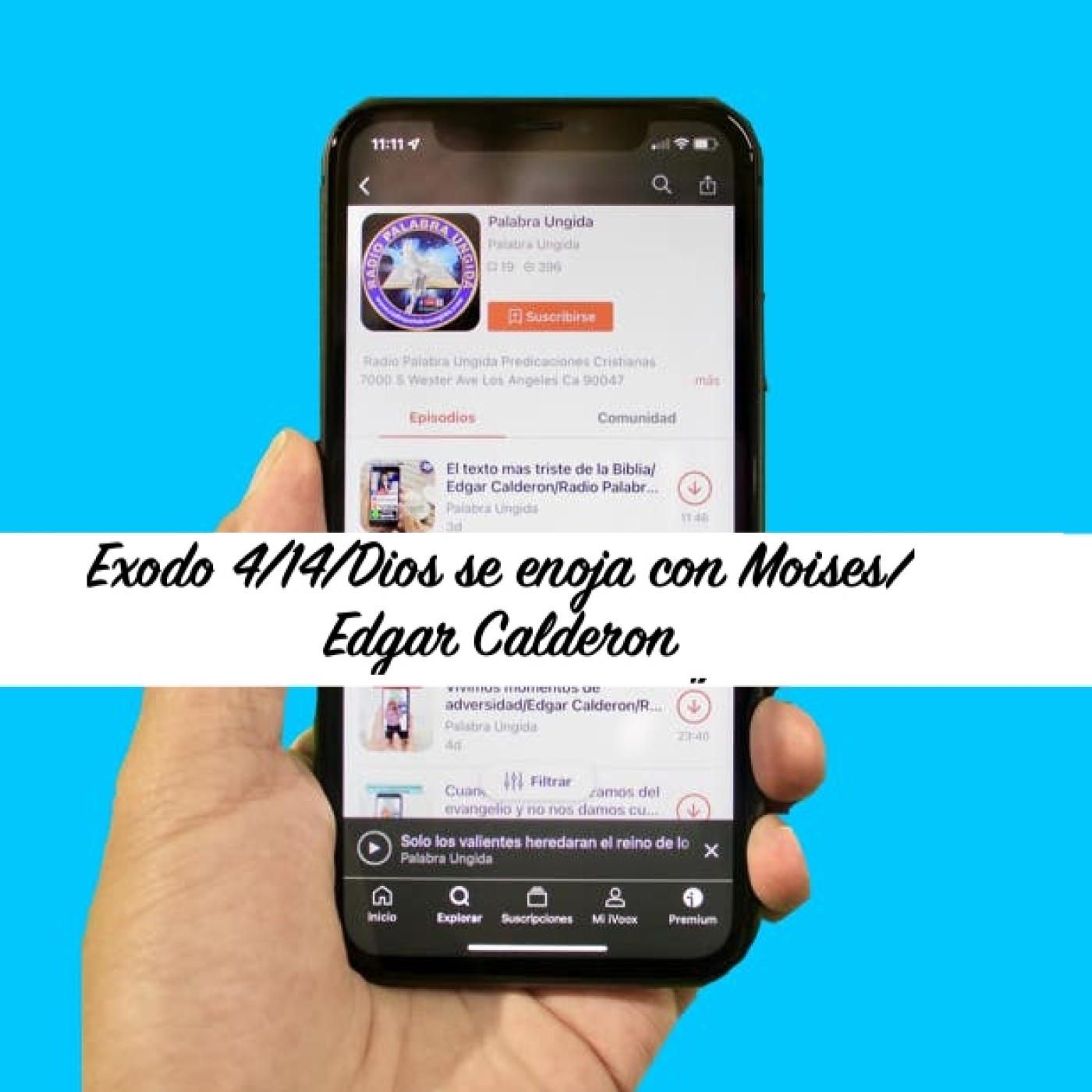 Exodo 4/14/Dios se enoja con Moises/Edgar Calderon episode artwork
