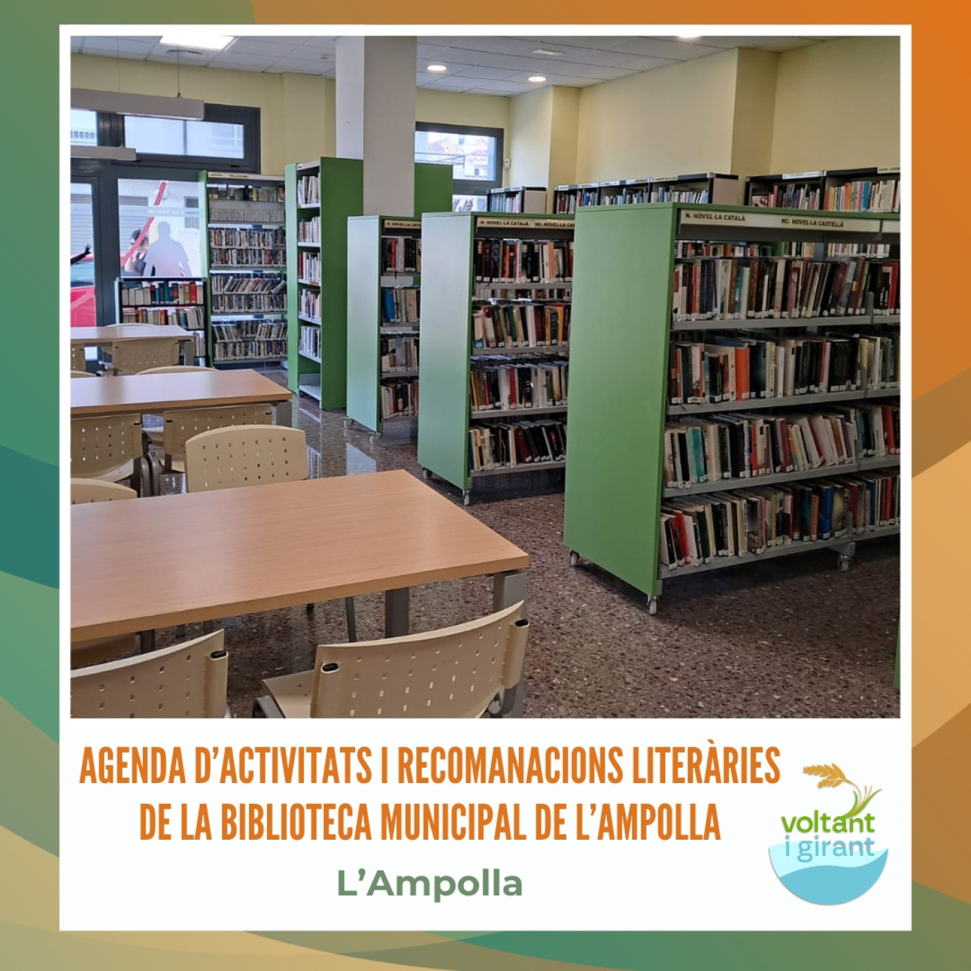 Agenda d’activitats i recomanacions literàries de la Biblioteca Municipal de l’Ampolla episode artwork